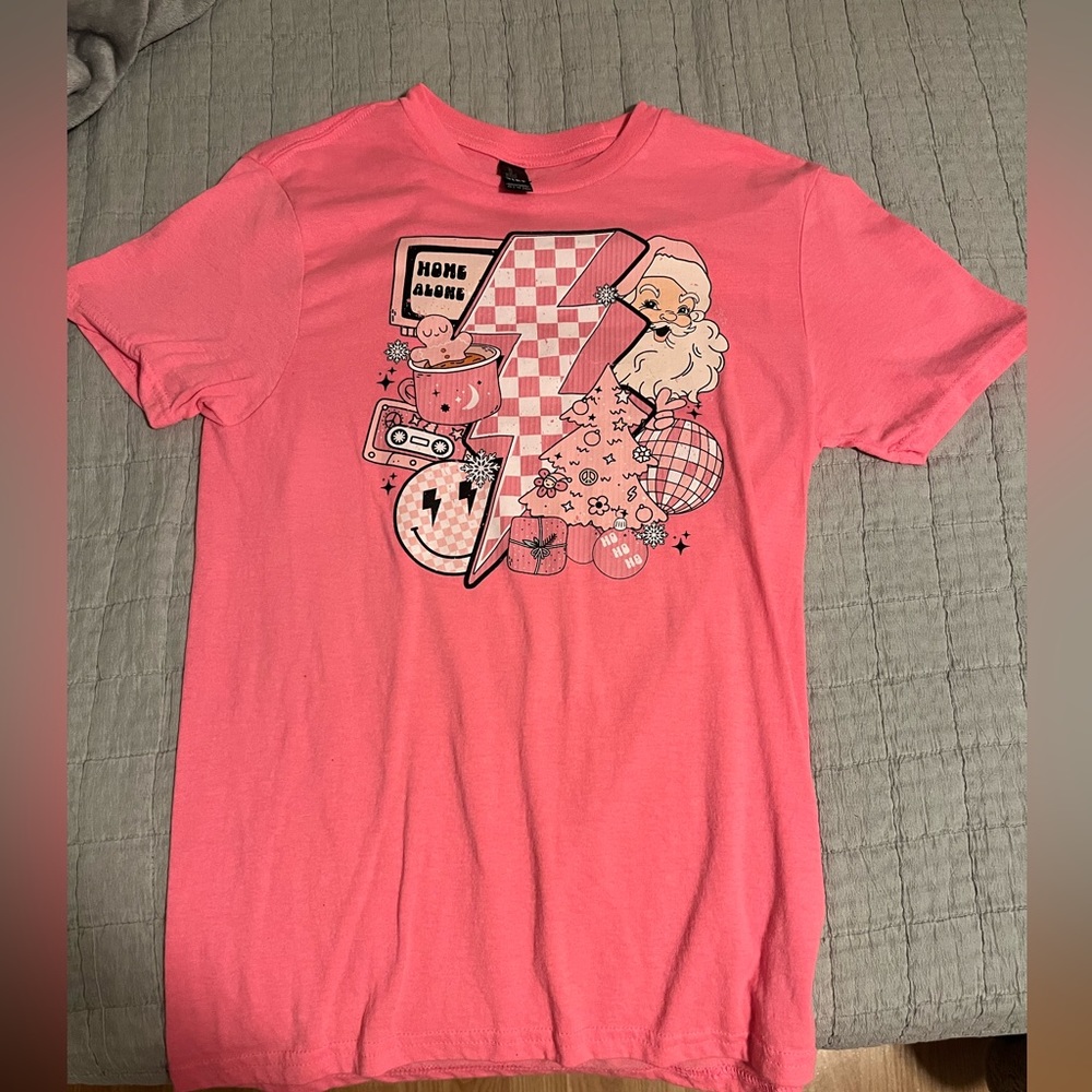 Cute pink Christmas shirt
